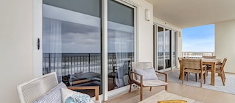 Luxury Beachfront property with a gorgeous view.