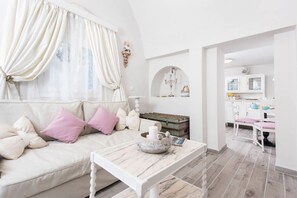 Living area - Iokasti villa Santorini (Santorini, Cyclades,)