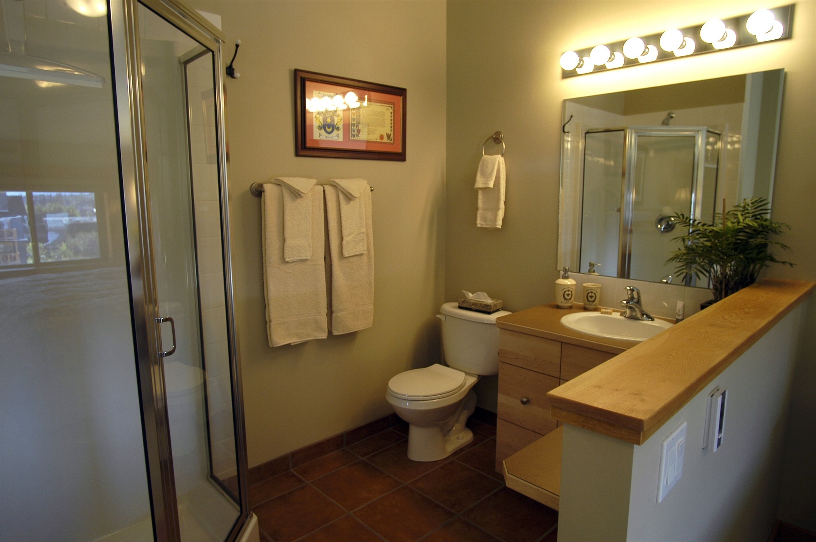 Feet from Canmore's Amenities.