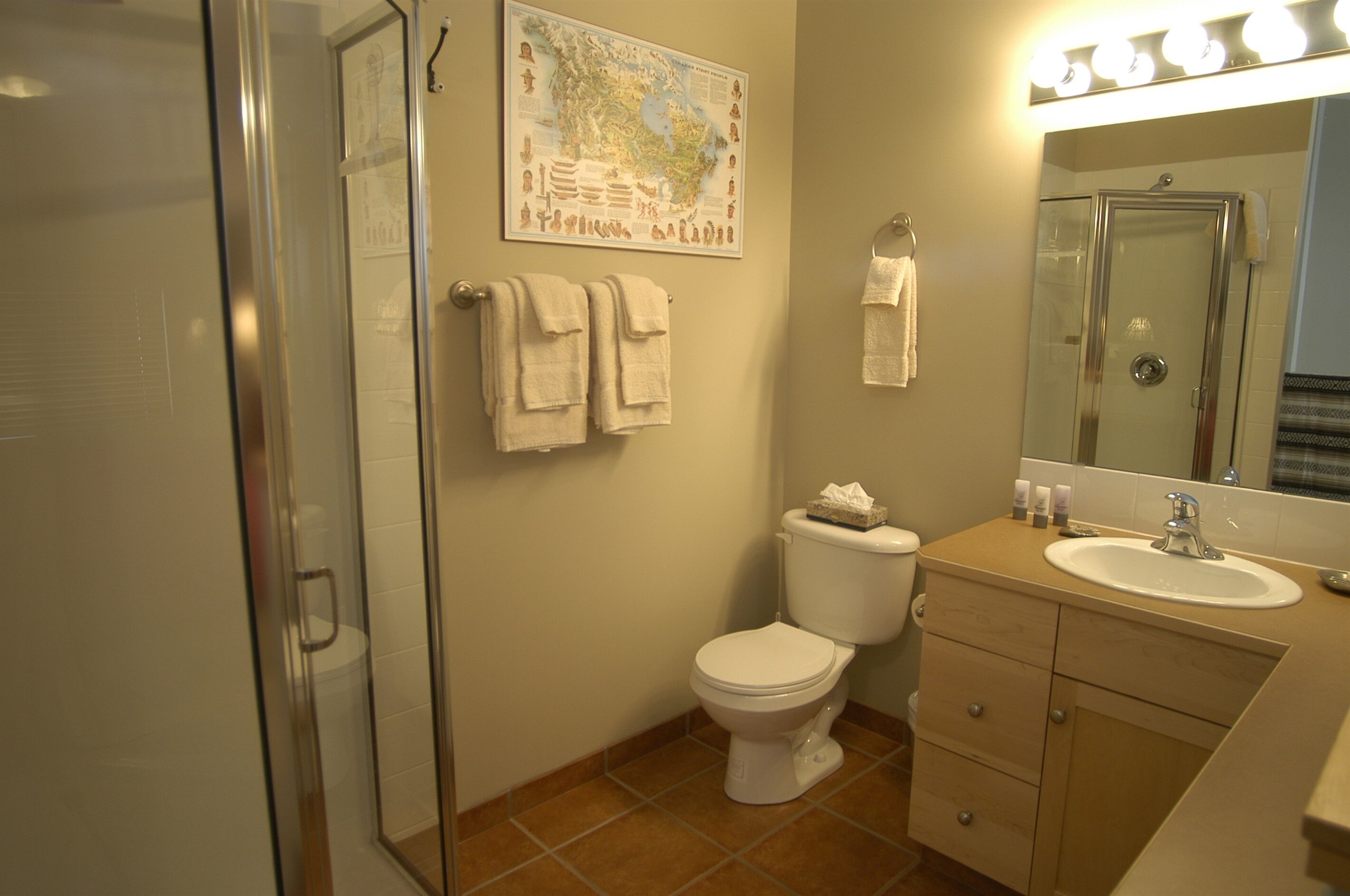 Downtown Penthouse, Jetted Tub. Indigenous Artefacts