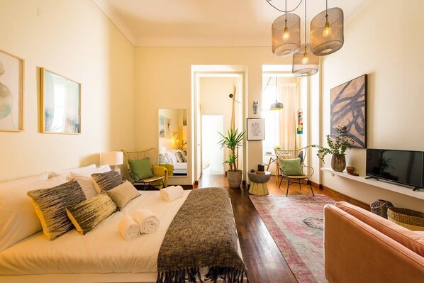 1 Schlafzimmer, Bügeleisen/Bügelbrett, Reisekinderbett, WLAN