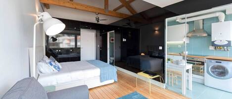 Strygejern/strygebræt, weekendseng, Wi-Fi, sengetøj