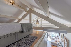 1 soverom, strykejern/-brett, reiseseng for barn og wi-fi