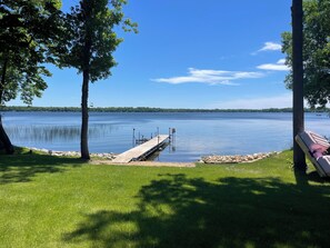 Property grounds - Cozy & Private Lakeside Cabin on Lake Irene – Swim, Fish, Relax (Parkers Prairie Douglas County)