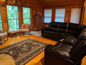 Smart TV, chimenea