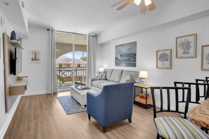 Smart TV, table football, ping pong