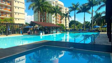 Premium Apartment | Pool | Indoor pool, outdoor pool