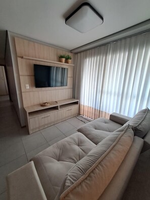 Living area - Nautilus Ap Vista Mar (Penha)