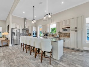 Fridge, microwave, oven, stovetop - Spacious Private Pool & Patio! Private Golf Cart! Club Destiny Amenities! (Destin)