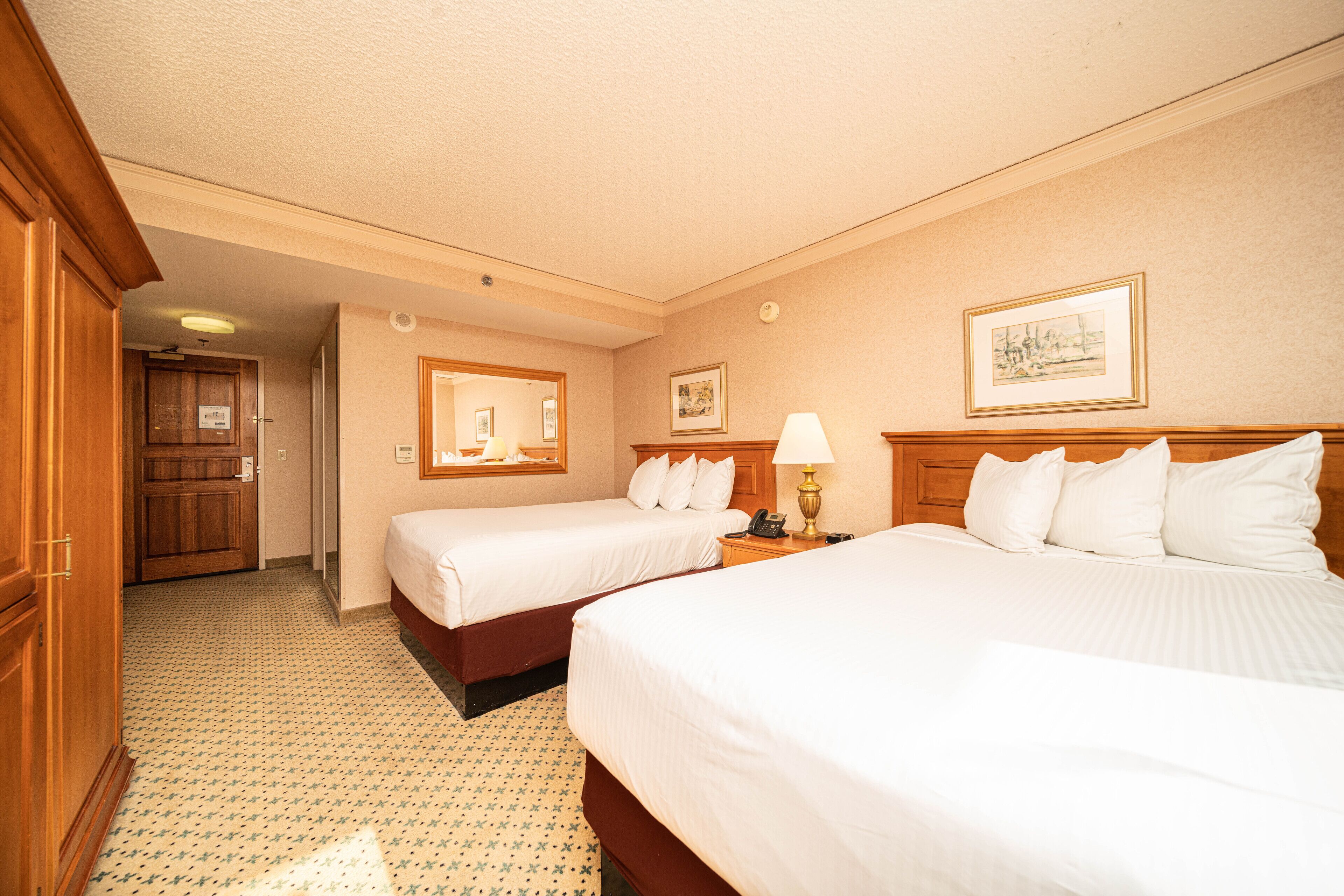 standard double room, 2 double beds | hypo-allergenic bedding, in-room safe, iron/ironing board, free wifi