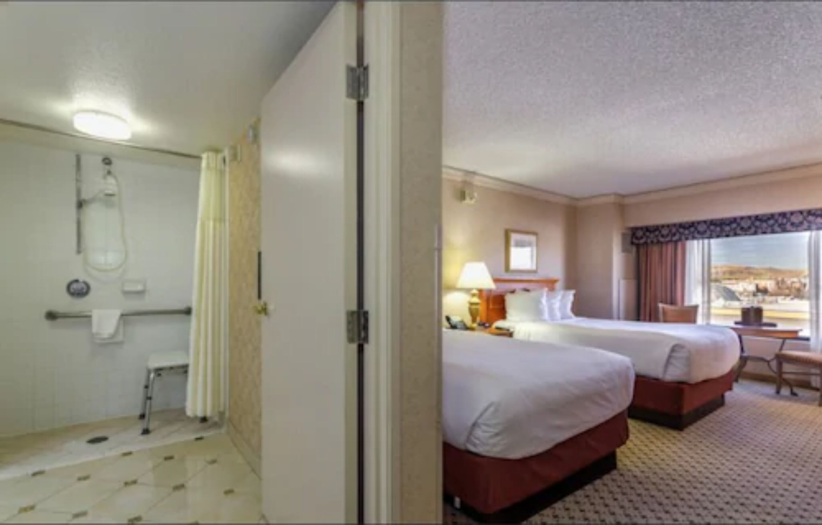 standard room, 2 double beds, accessible | hypo-allergenic bedding, in-room safe, iron/ironing board, free wifi