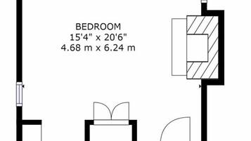 Studio (Preston Suite #8) | Floor plan