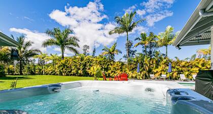 Paradise Retreat, POOL, Hot Tub and AC with ECO energy!