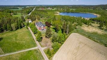 Overnatningsstedets facade