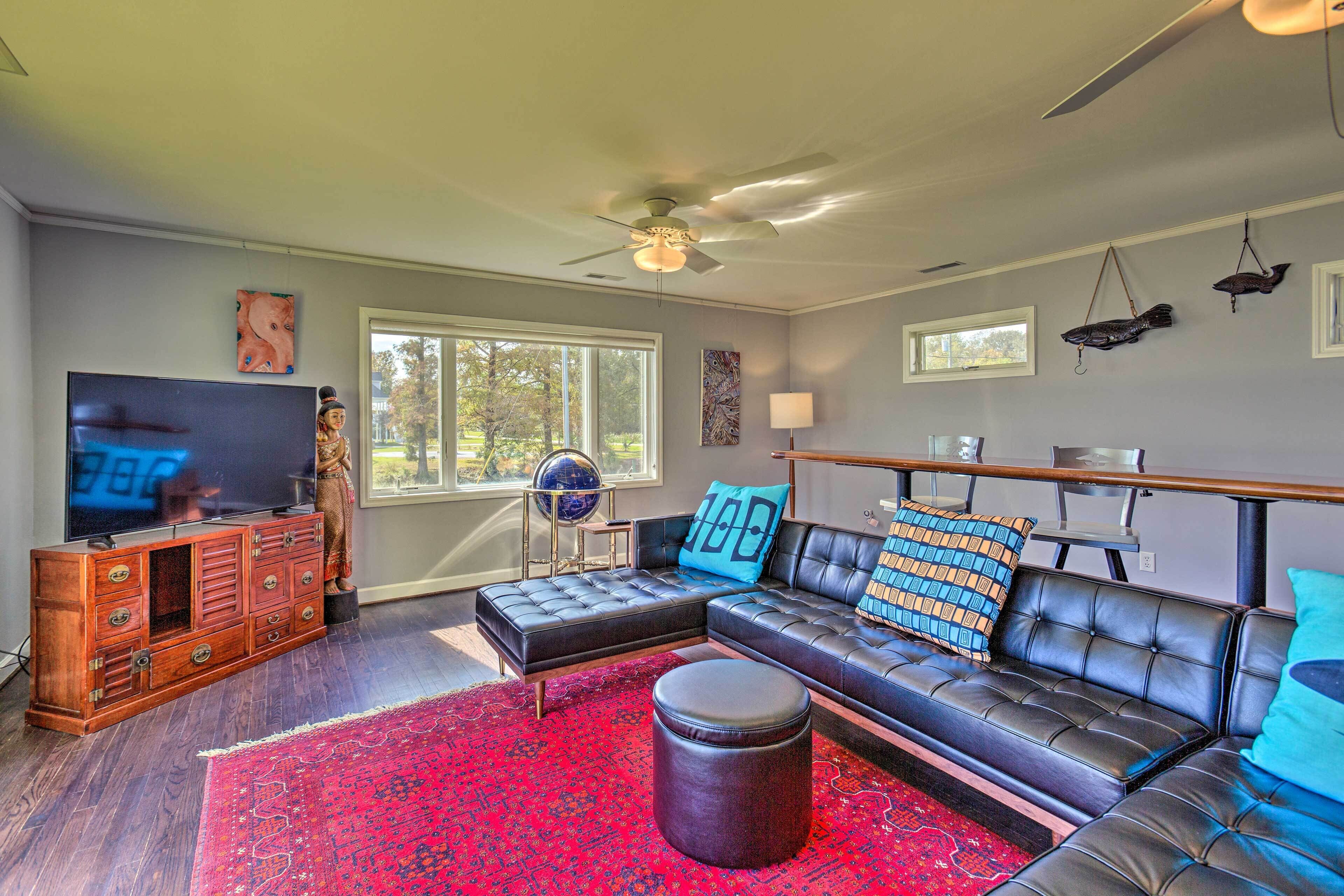 Riverfront New Bern House: Gourmet Kitchen & View!