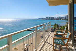 Rom, 1 kingsize-seng, ved havkanten | Terrasse/patio