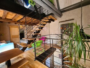 Interior - Cozy Renovated Forge with Sauna, Shared Pool & Nearby Attractions (Le Menoux)