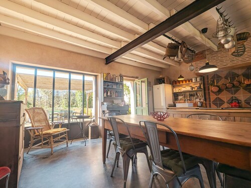 Charming Eco-Friendly Home in Brenne Natural Park with Private Garden, Terrace & Modern Amenities