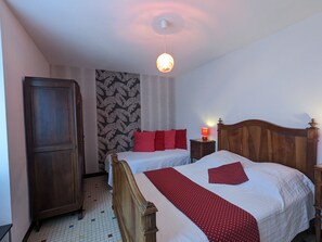 3 chambres, Wi-Fi gratuit