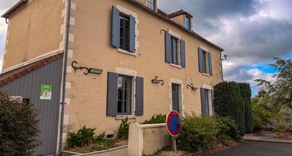 Eco-renovated rectory with terrace and pond view, near Brenne Regional Natural Park