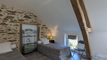 4 chambres, lit parapluie, Wi-Fi gratuit