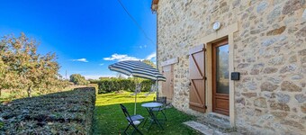 Charming House near Eguzon Lake - Peaceful Garden, Child Games, Private Parking