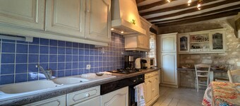 Charming Renovated House Near River in Brenne Park with Garden, Terrace, and Modern Amenities