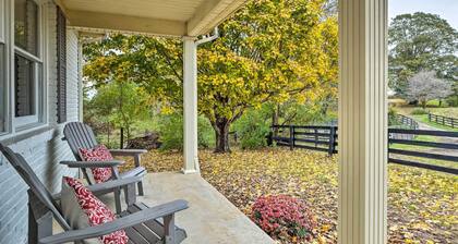 Peaceful Bluegrass Getaway on 10-Acre Farm!