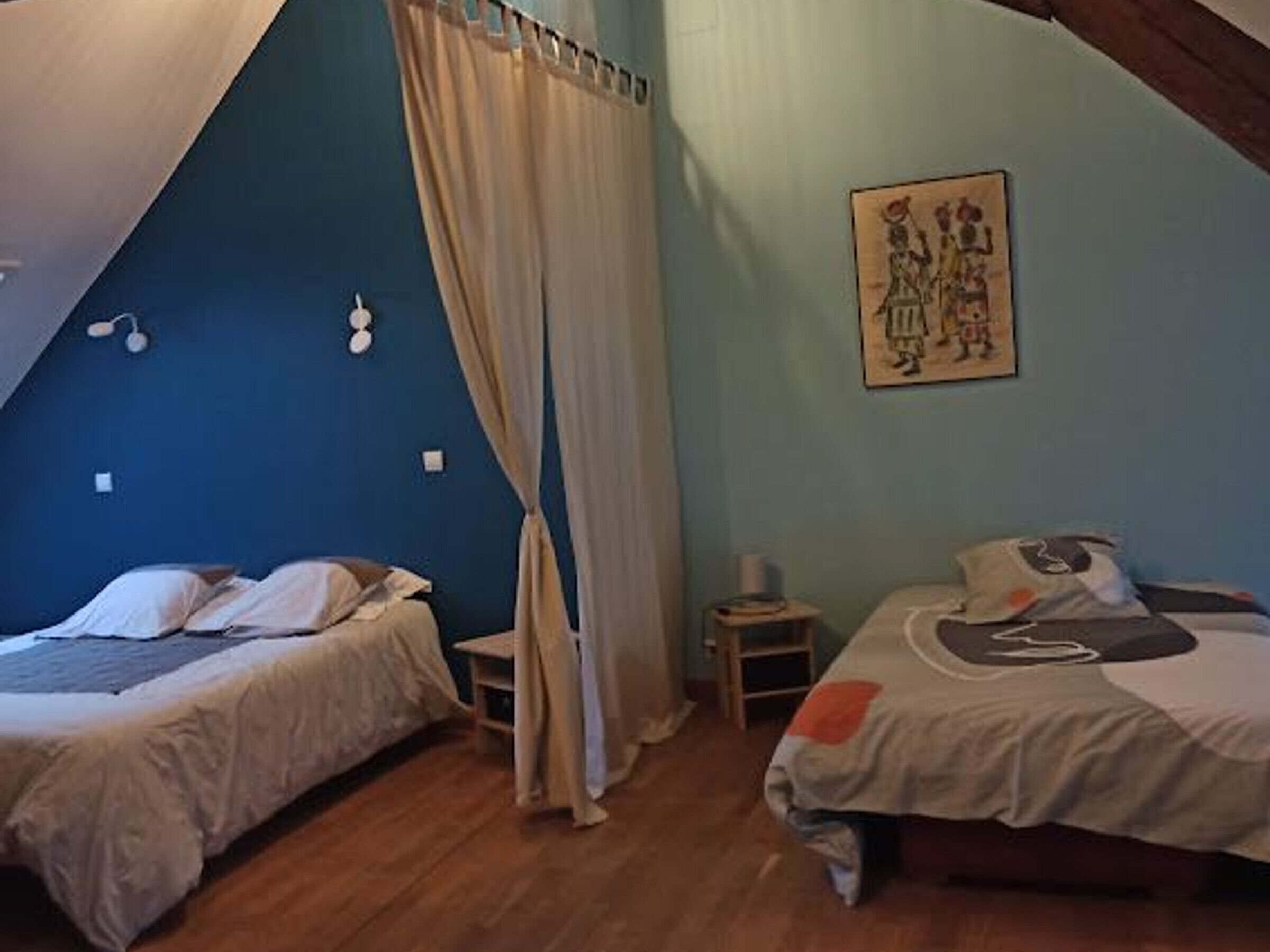 3 chambres, Wi-Fi gratuit, draps fournis