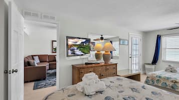 3 habitaciones, internet y ropa de cama