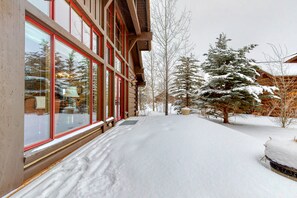 Property grounds - Luxury & secluded cabin w/furnished deck, wood fireplace, mountain & river views (Jackson)