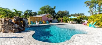 WATER SLIDE & POOL ** SUGAR SHACK**