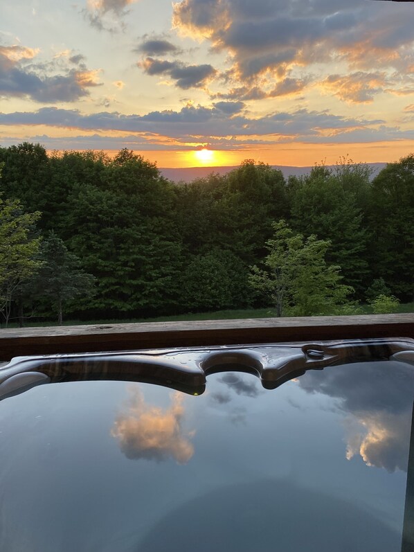 Vue depuis l’hébergement 