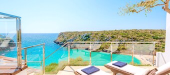 Seafront Villa Bellavista with private heated pool