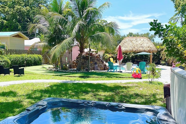 Bañera de hidromasaje exterior