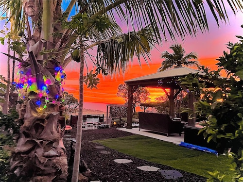 Oceanview Charmer near Hapuna Beach on Big Island, Massage Chair!