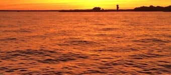 Your Place right on the lake with third floor balcony to watch the sunset 2x2+1