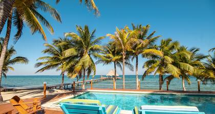 Charming, beachfront condo with shared outdoor pool, central A/C, & free WiFi