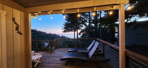 Terrace/patio - Wow! Amazing Oceanview, walk to Beach & Game room! (Whitethorn)