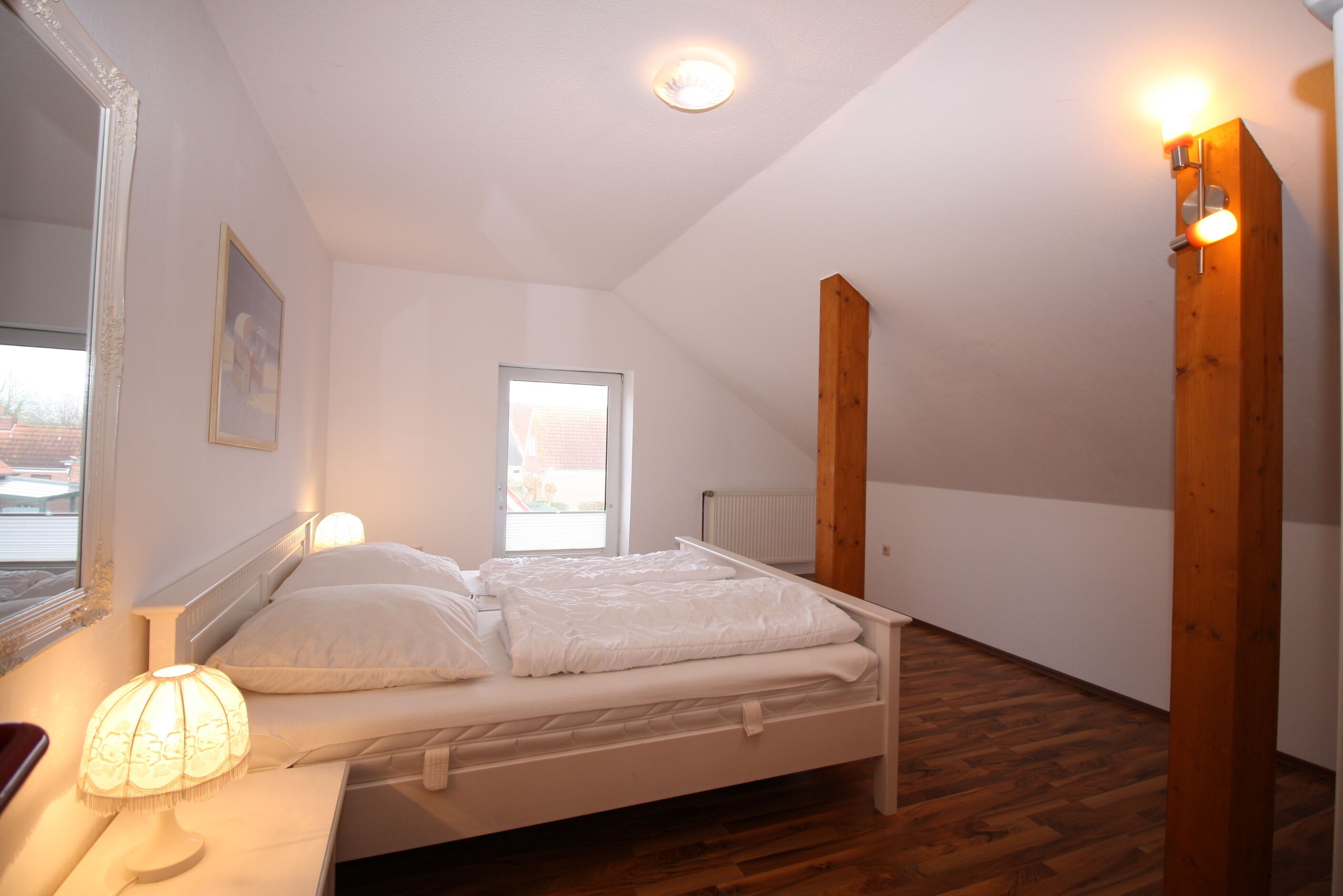 Apartment "lighthouse" with a large garden in the heart of Pilsum