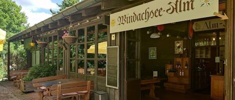 Udendørs spisemuligheder