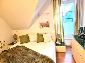 2 habitaciones, tabla de planchar con plancha y wifi 