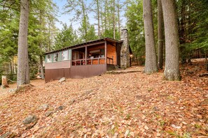 Exterior - Lakefront Home with WiFi, Dock, Lake Views From the Deck, and Screened-In Porch (Chestertown)