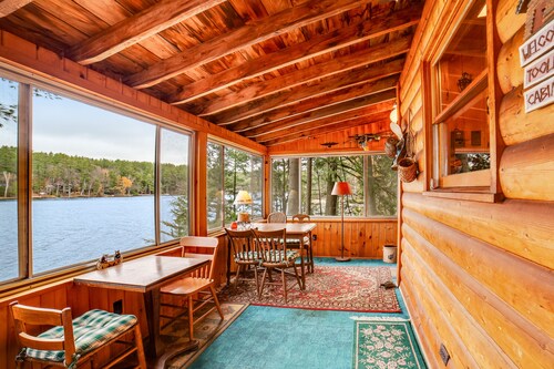 Lakefront Home with WiFi, Dock, Lake Views From the Deck, and Screened-In Porch