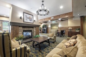 TV, fireplace, DVD player