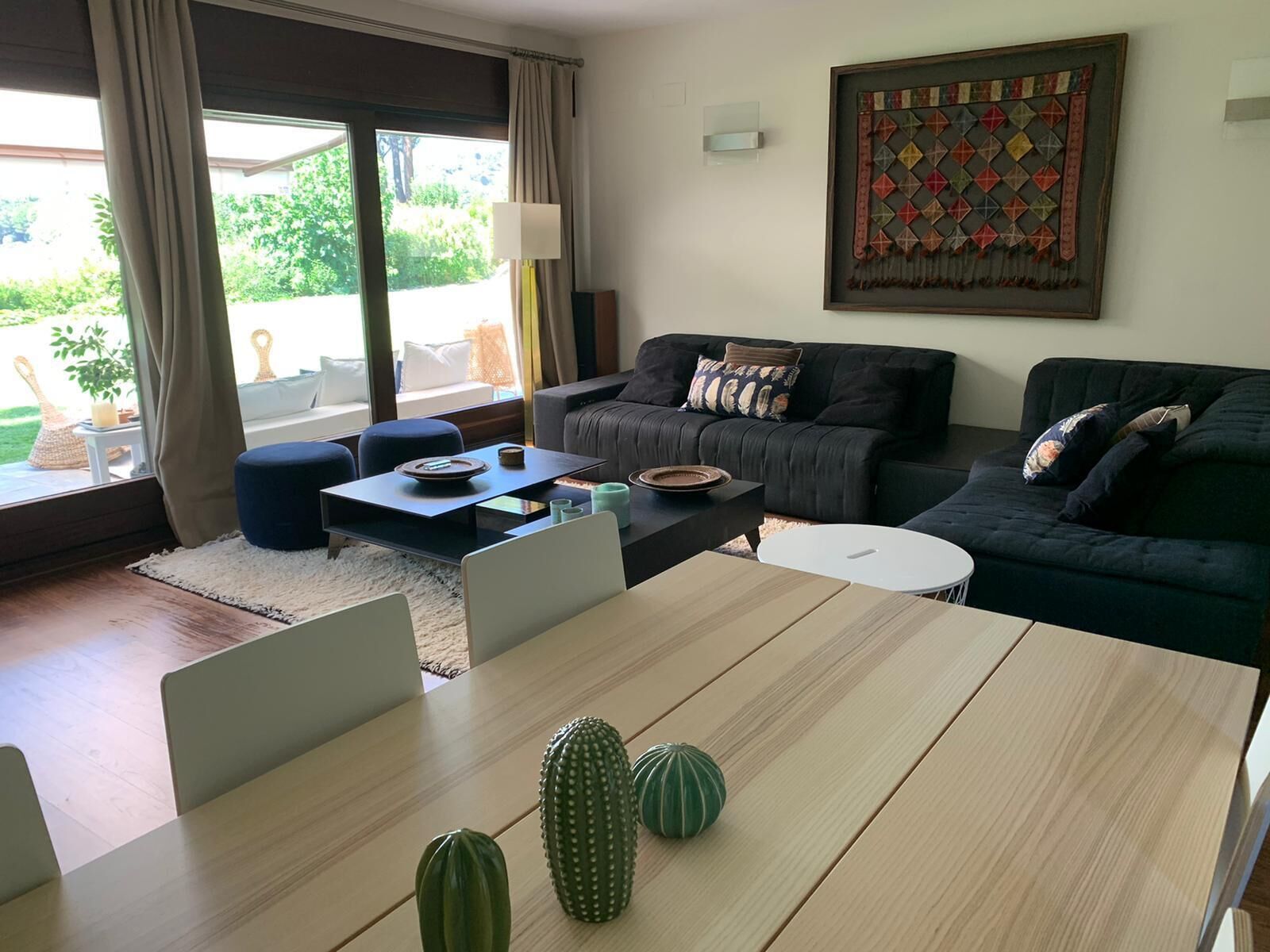 house on the banks of the San Juan reservoir