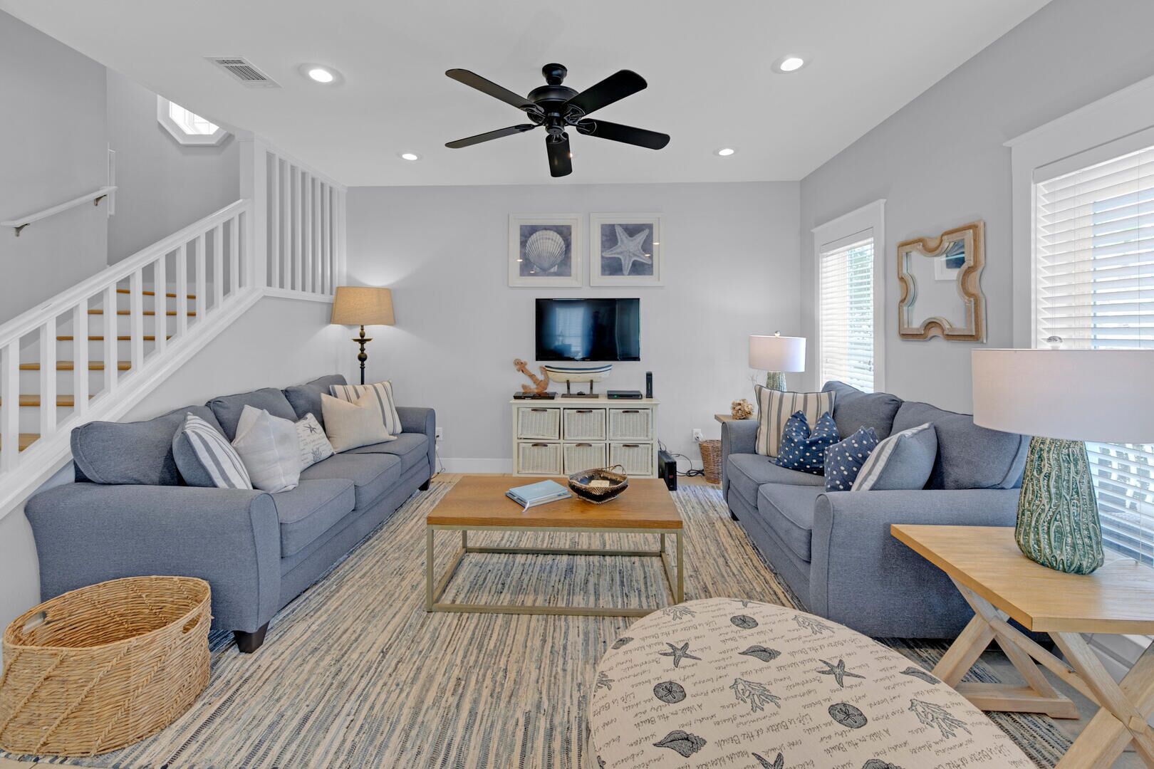 Seacrest "Sea Swell Place" 4BR, Steps to Beach + 2 Bikes!