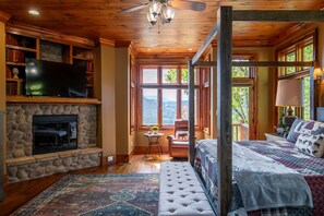 6 bedrooms, iron/ironing board, free WiFi, bed sheets - Overlook Estate - The Farm at Banner Elk, Luxury, views, hot tub, pool table (Banner Elk)