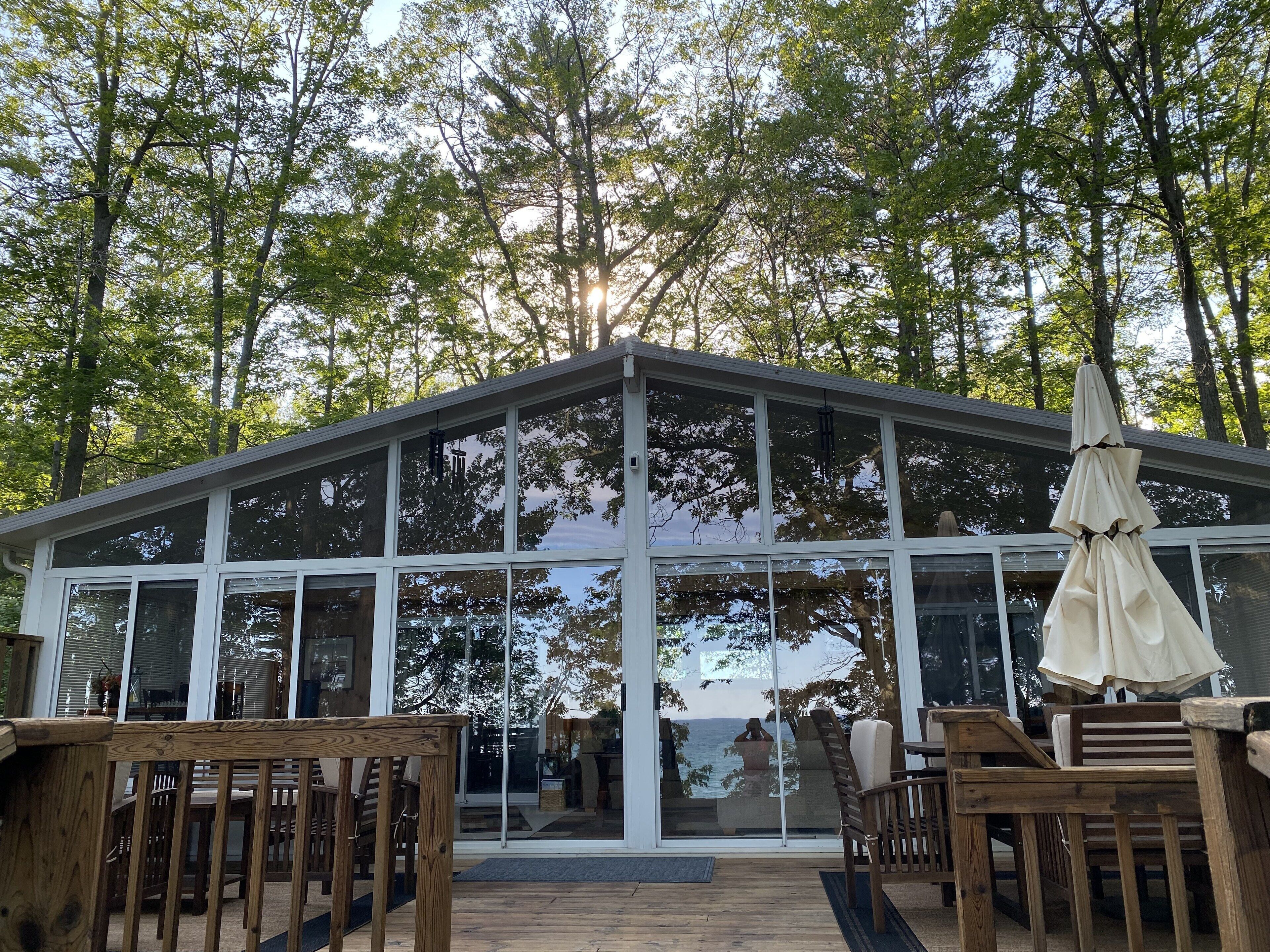 Enceinte de l’hébergement