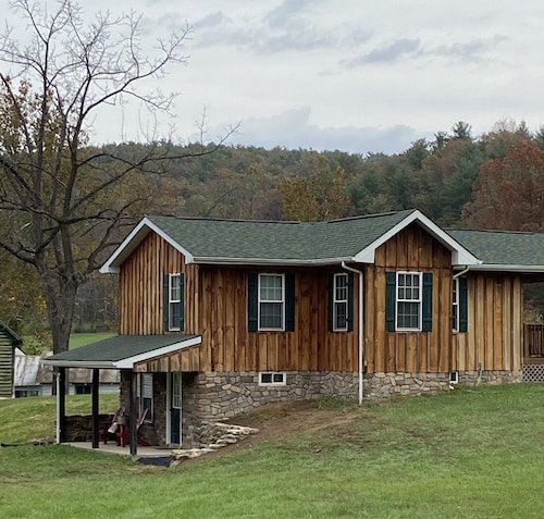 Cabin Fever in the foothills of the Blue Ridge Mountains 